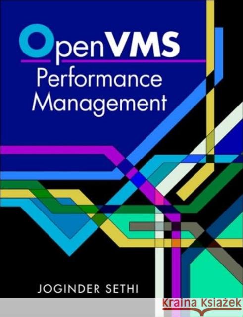 OpenVMS Performance Management Joginder Sethi 9781555581268 Digital Press - książka