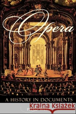 Opera: A History in Documents Piero Weiss 9780195116380 Oxford University Press - książka