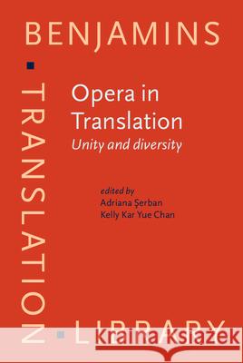 Opera in Translation  9789027207500 John Benjamins Publishing Co - książka