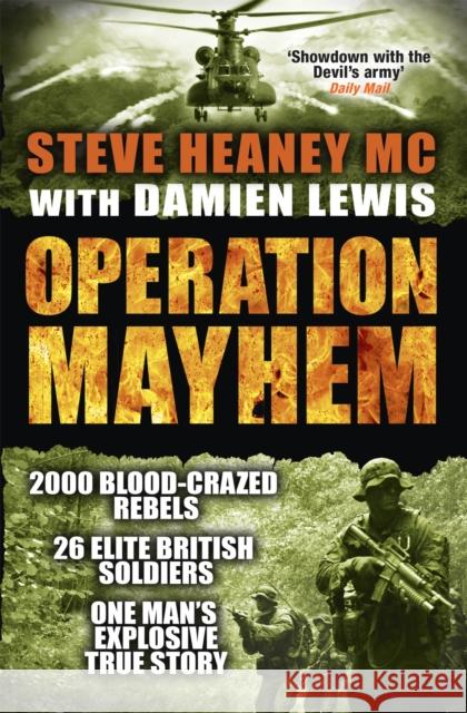 Operation Mayhem Damien Lewis 9781409148456 Orion Publishing Co - książka
