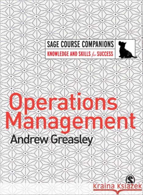 Operations Management  9781412918831 Sage Publications - książka