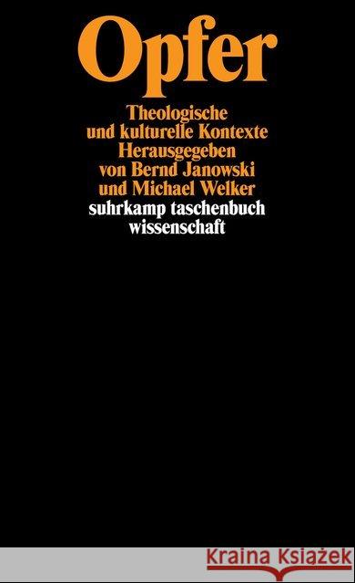 Opfer  9783518290545 Suhrkamp - książka