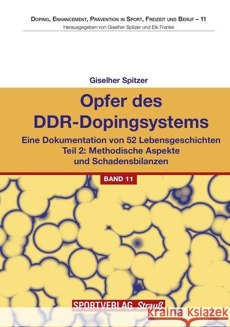 Opfer des DDR-Dopingsystems. Tl.2 : Eine Dokumentation von 52 Lebensgeschichten. Methodische Aspekte und Schadensbilanzen Spitzer, Giselher 9783868840209 Sportverlag Strauß - książka