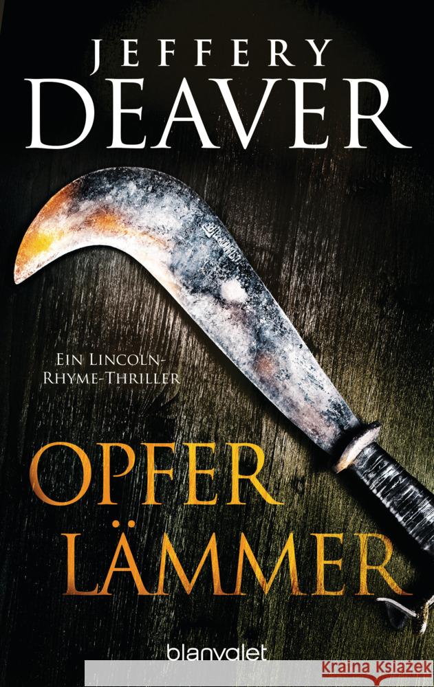 Opferlämmer Deaver, Jeffery 9783734111297 Blanvalet - książka