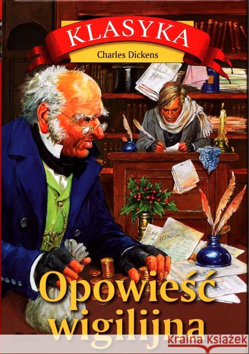 Opowieść wigilijna DICKENS CHARLES 9788373998568 Rytm - książka