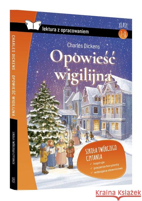 Opowieść wigilijna z opracowaniem MK DICKENS CHARLES 9788380599482 SBM - książka