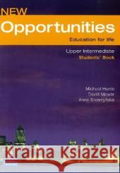 Opportunities Global Upper-Intermediate Students' Book NE Michael Harris, David Mower, Anna Sikorzynska 9780582854239 Pearson Education Limited - książka