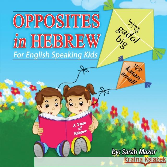 Opposites in Hebrew for English-Speaking Kids Sarah Mazor 9781950170616 Mazorbooks - książka