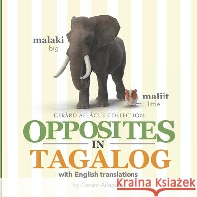 Opposites in Tagalog: With English Translations Gerard Aflague 9781983946721 Createspace Independent Publishing Platform - książka