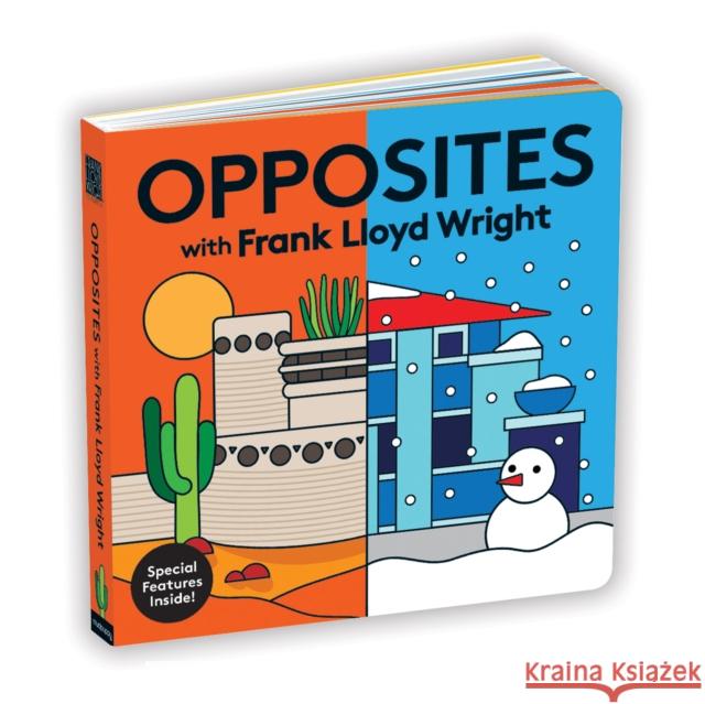 Opposites with Frank Lloyd Wright Mudpuppy, Frank Lloyd Wright 9780735354081 Galison - książka