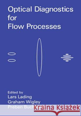 Optical Diagnostics for Flow Processes P. Buchhave L. Lading G. Wigley 9780306448171 Plenum Publishing Corporation - książka