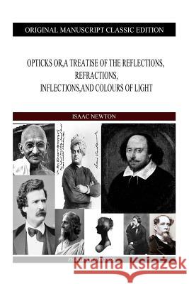 Opticks or, a Treatise of the Reflections, Refractions, Inflections, and Colours of Light Newton, Isaac 9781490310923 Createspace - książka