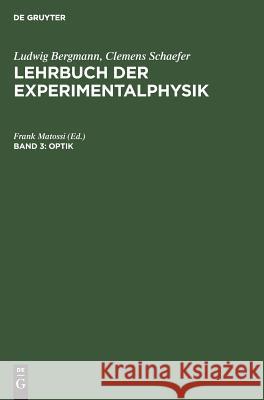 Optik  9783110039375 De Gruyter - książka