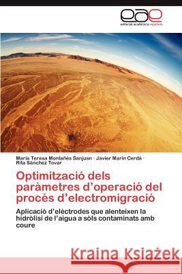 Optimitzacio Dels Parametres D'Operacio del Proces D'Electromigracio  9783845489148 Editorial Acad Mica Espa Ola - książka