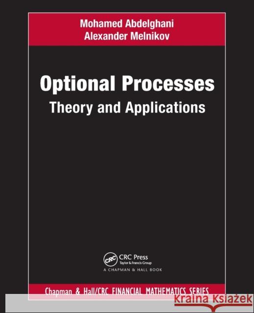 Optional Processes: Theory and Applications  9780367508517 CRC Press - książka