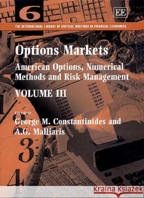 Options Markers  9781840640144 Edward Elgar Publishing Ltd - książka