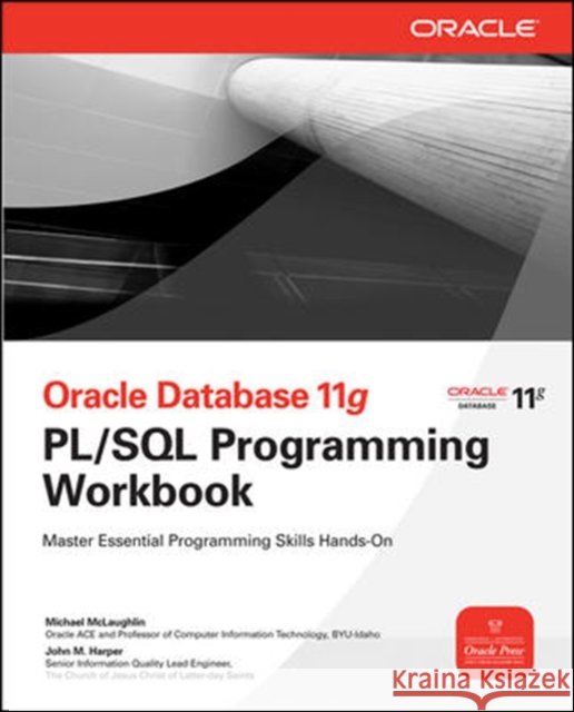 Oracle Database 11g Pl/SQL Programming Workbook McLaughlin, Michael 9780071493697  - książka