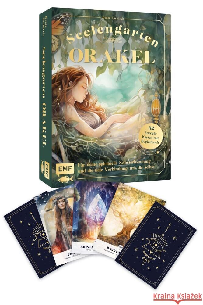 Orakel-Karten-Set: Seelengarten | Für deine spirituelle Selbsterkundung und die tiefe Verbindung mit dir selbst Tschirch, Beate 9783745924589 Edition Michael Fischer - książka