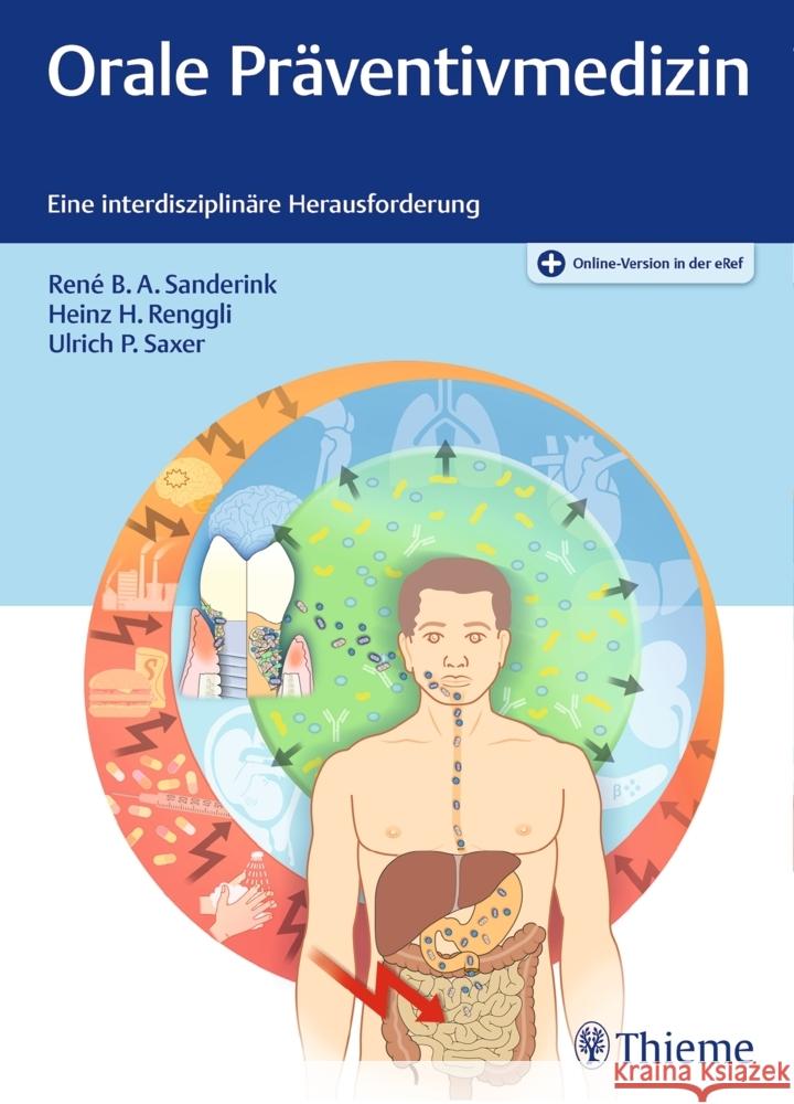Orale Präventivmedizin Sanderink, René B.A., Renggli, Heinz H., Saxer, Ulrich P. 9783132051812 Thieme, Stuttgart - książka