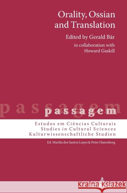 Orality, Ossian and Translation Gerald Bar Howard Gaskill  9783631821152 Peter Lang AG - książka