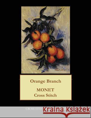Orange Branch: Monet cross stitch pattern George, Kathleen 9781974001149 Createspace Independent Publishing Platform - książka