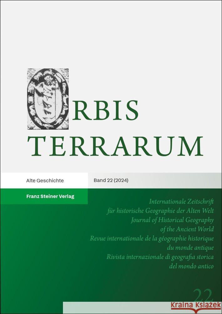 Orbis Terrarum 22 (2024) Frank Daubner Michael Rathmann Veronica Bucciantini 9783515138802 Franz Steiner Verlag Wiesbaden GmbH - książka