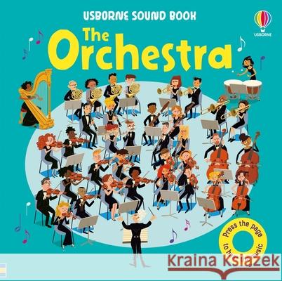 Orchestra Sam Taplin Sean Longcroft 9781836053316 Usborne Books - książka