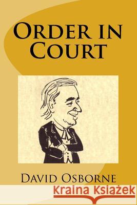 Order in Court David Osborne 9781499735840 Createspace - książka