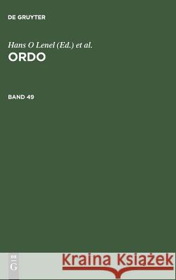 Ordo de Gruyter 9783828200937 Walter de Gruyter - książka