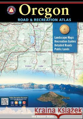 Oregon Road & Recreation Atlas Benchmark Maps 9780929591766 Benchmark Maps - książka