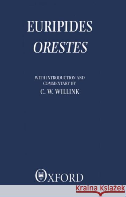 Orestes Euripides 9780198143963 OXFORD UNIVERSITY PRESS - książka