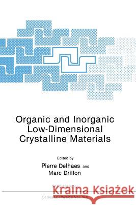 Organic and Inorganic Low-Dimensional Crystalline Materials Pierre Delhaes Marc Drillon 9781489920935 Springer - książka