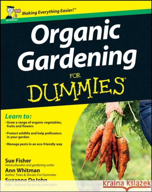 Organic Gardening for Dummies Sue Fisher 9781119977063  - książka