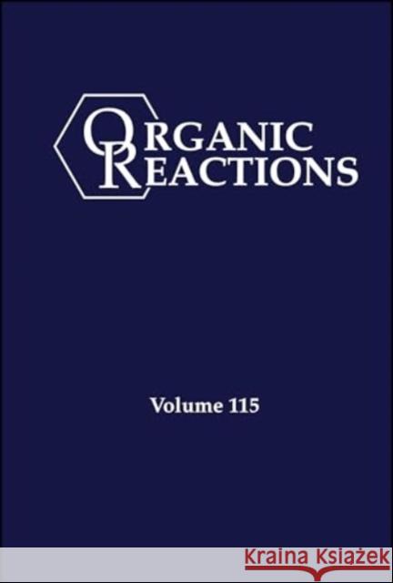 Organic Reactions, Volume 115 Evans 9781394195022 John Wiley & Sons Inc - książka