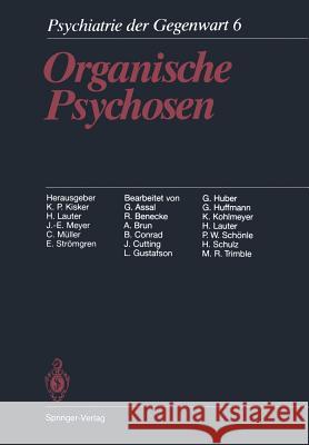 Organische Psychosen K. P. Kisker H. Lauter J. -E Meyer 9783642718229 Springer - książka