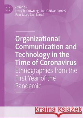 Organizational Communication and Technology in the Time of Coronavirus  9783030948160 Springer International Publishing - książka