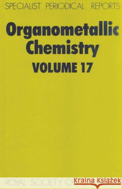 Organometallic Chemistry: Volume 17  9780851866512 Science and Behavior Books - książka