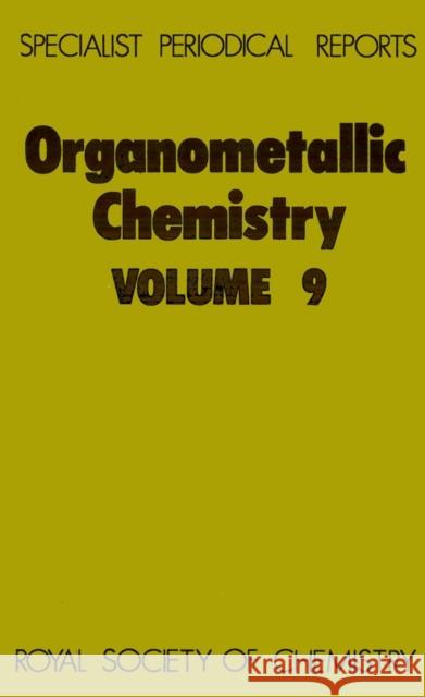 Organometallic Chemistry: Volume 9  9780851865713 Royal Society of Chemistry - książka