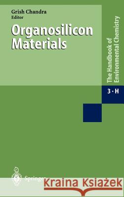 Organosilicon Materials G. S. Sharat Chandra Grish Chandra 9783540626046 Springer - książka