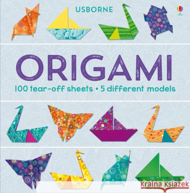 Origami Lucy Bowman 9781409581956 Usborne Publishing Ltd - książka