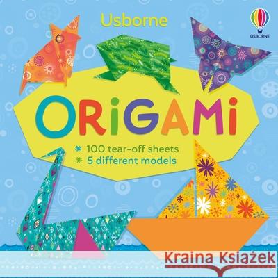 Origami Lucy Bowman Anni Betts 9781836051206 Usborne Books - książka