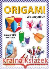 Origami dla wszystkich. Ponad 100 naklejek Beata Guzowska 9788382605181 LITERAT - książka