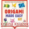 Origami Made Easy Kit: Step-By-Step Lessons for the Beginning Folder [Origami Book, 60 Origami Papers, 14 Projects, & Video Tutorial] Vanda Battaglia Francesco Decio 9780804845458 Tuttle Publishing