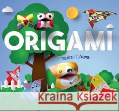 Origami. Nauka i zabawa. Zwierzątka z lasu praca zbiorowa 9789464942989 Cuberdon Books - książka