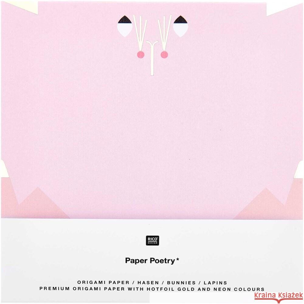 Origami Sakura Sakura, Hasen, 30 Blatt, 15 x 15 cm FSC MIX  4051271411541 RICO-Design tap - książka