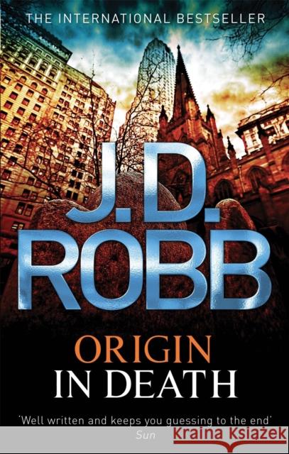 Origin In Death J D Robb 9780749957438 Little, Brown Book Group - książka