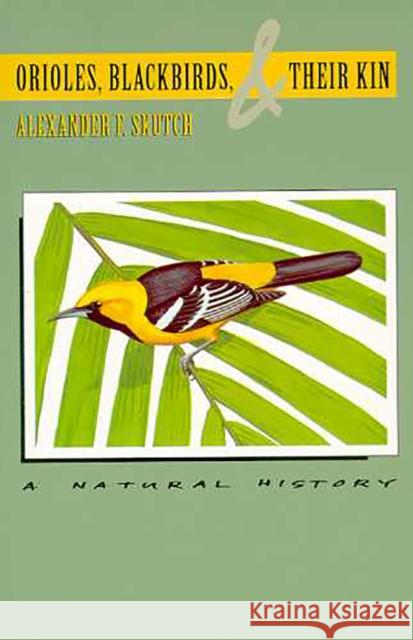 Orioles, Blackbirds, and Their Kin : A Natural History  9780816516018 University of Arizona Press - książka
