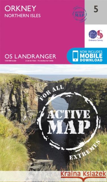 Orkney - Northern Isles Ordnance Survey 9780319473283 Ordnance Survey - książka