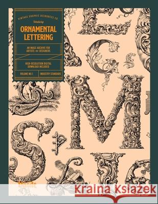 Ornamental Lettering Kale James 9781922966650 Vault Editions Ltd - książka