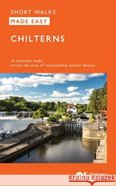 OS Short Walks Made Easy - The Chilterns: 10 Leisurely Walks  9780319092620 Ordnance Survey - książka